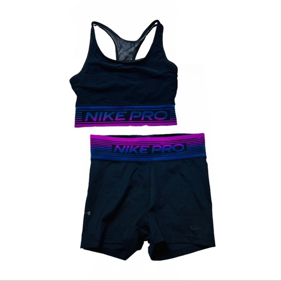 nike pro two piece